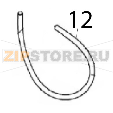 Hose Angelo Po C165D Hose Angelo Po C165DЗапчасть на деталировке под номером: 12