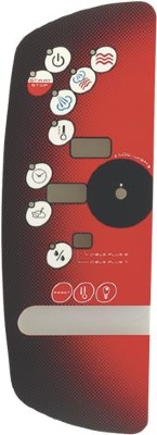 ЭЛЕКТРОННАЯ ПАНЕЛЬ КРАСНАЯ 