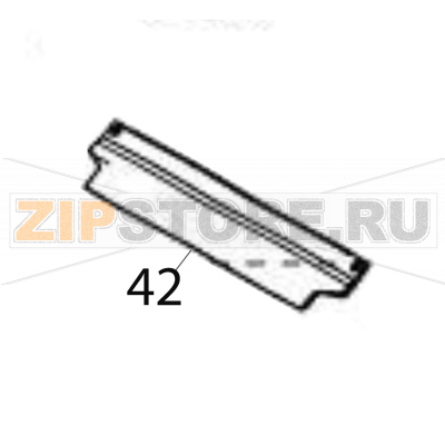 R Adjust plate Sato CG408TT R Adjust plate Sato CG408TTЗапчасть на деталировке под номером: 42Название запчасти на английском языке: R Adjust plate Sato CG408TT.