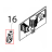 Swinging wheel Rollmatic CP 52