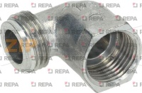 FITTING 90° GAS HOSE THREADED