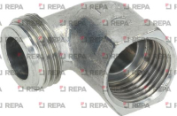FITTING 90° GAS HOSE THREADED