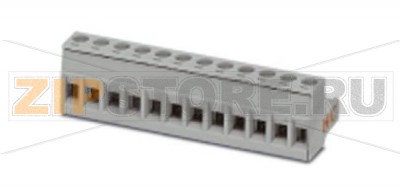 Вилочная часть Phoenix Contact MSTB 2,5 HC/ 7-ST-5,08 GY BDNZ Номинальный ток: 16 А, Расчетное напряжение (III/2): 320 В, Полюсов: 7, Размер шага: 5,08 мм, Технология подключения: Винтовые зажимы, Цвет: серый, Поверхность контакта: олово.Минимальный заказ: 50 шт.Упаковка: 50 шт.