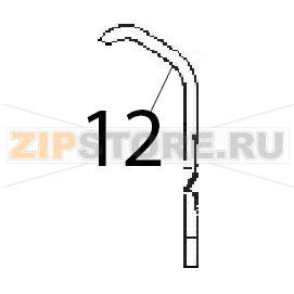 Tubo pieghevole DN10, L=400 Angelo Po 1G1CP2G Tubo pieghevole DN10, L=400 Angelo Po 1G1CP2GЗапчасть на деталировке под номером: 12