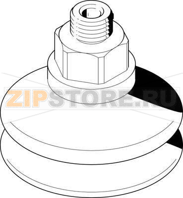 Присоска вакуумная Festo ESS-50-BT-G1/4 