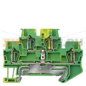 КЛЕММА PE ДВУХРЯДНАЯ ПРУЖИННОЕ ПОДСОЕДИНЕНИЕ, СЕЧЕНИЕ: 0,14 - 1.5 MM2, ШИРИНА: 4.2 MM, ЗЕЛЕНО-ЖЕЛТАЯ Siemens 8WH2020-0CE07 