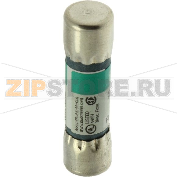 Предохранитель, 1.6 A, AC 250 В, 10x38 мм, UL, CSA, с задержкой Eaton BUSS MIDGET FUSE 