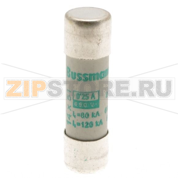 Предохранитель, 0.25 A, AC 690 В, 120 кА, 14x51 мм, aM, IEC Eaton Cylindrical FUSE 14x51 0.25A AM 