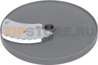 VEGETABLE CUTTER DISC WAVY 5MM