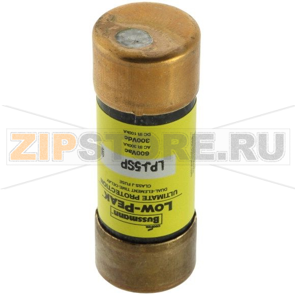 Предохранитель, 5 A, AC 600 В, 300 кА, 21x57 мм, J, UL, с задержкой Eaton LOW-PEAK CLASS J T/D 