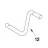 Handle, Bowl Lift KitchenAid K5