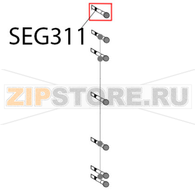 Green indicator Gierre FEV 64M Green indicator Gierre FEV 64MЗапчасть на деталировке под номером: SEG311