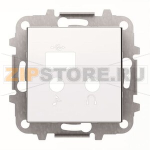 Накладка для медиа-комбайна, альпийский белый ABB 2CLA856830A1101 
