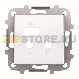 Накладка для медиа-комбайна, альпийский белый ABB 2CLA856830A1101 