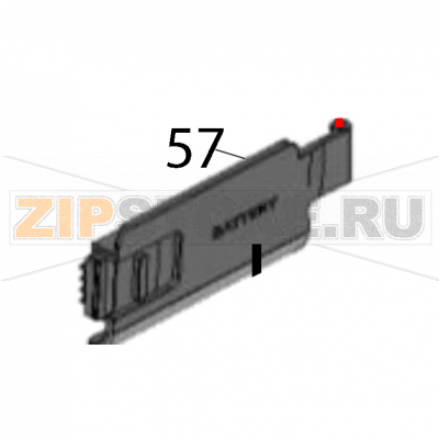 Battery cover sub assy Sato PW208mNX Battery cover sub assy Sato PW208mNXЗапчасть на деталировке под номером: 57Название запчасти на английском языке: Battery cover sub assy Sato PW208mNX.