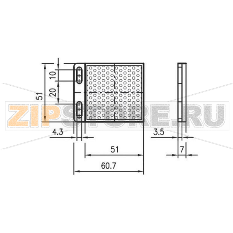 Отражатель Leuze 50036188 