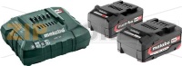 SET BATTERIES 2X4,0Ah+CHARGEUR