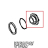 Borosilicate light bulb glass cover Unox XB 893