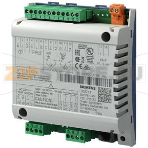 RXM21.1 - Модуль вх/вых с коммуникацией KNX PL-Link для использования с контроллерами PXC3.E7.. Siemens RXM21.1 