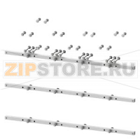 SIVACON S4 EBS holder and drawings for copper connection to main busbar SENTRON 3WL1340 Fixed-mounted and withdrawable version Width 1000 mm for modular door Siemens 8PQ6000-5BA33