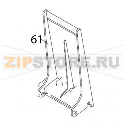 Tag stopper Sato TG308 Tag stopper Sato TG308Запчасть на деталировке под номером: 61Название запчасти на английском языке: Tag stopper Sato TG308.