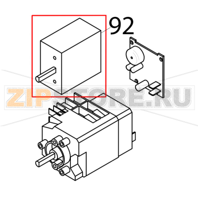 Main switch Piron P920RXS Main switch Piron P920RXSЗапчасть на деталировке под номером: 92