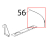 Sonda al cuore stampata L=2000 Unox XVC 515G