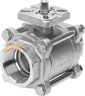 Кран шаровой Festo VZBA-2&quot;-GG-63-T-22-F0507-V4V4T 