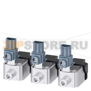 box terminal w. control wire voltage tap-off 3 units accessory for: 3VA6 150/250 Siemens 3VA9143-0JH12 