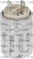 CAPACITOR ALUMINIUM 4 µF