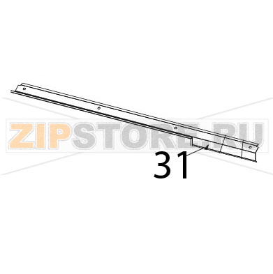 Door spring cover Zanolli Synthesis 12/80 VE Door spring cover Zanolli Synthesis 12/80 VEЗапчасть на деталировке под номером: 31