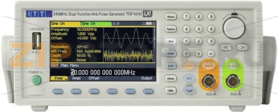 Генератор сигналов, 1 мкГц-240 МГц, 2-канала Aim-TTi TGF4242 