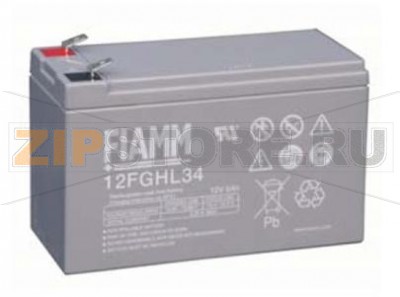 FIAMM 12FGHL34 Аккумулятор (АКБ) с повышенной энергоотдачей и сроком службы FIAMM 12FGHL34 Напряжение - 12 В; Емкость - 9 Ач; Габариты: длина 151 мм, ширина 65 мм, высота 95 мм, вес: 2,8 кг