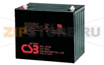 CSB GPL 12750 Гелевые аккумуляторы (АКБ) CSB GPL 12750: Напряжение - 12 В; Емкость - 75 Ач; Габариты: длина 261 мм, ширина 168 мм, высота 211,2 мм, вес: 25.6 кг