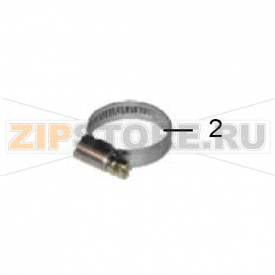 Hose wire clamp 20/32 Meiko DV 80.2 Hose wire clamp 20/32  Meiko DV 80.2Запчасть на деталировке под номером: 2Название запчасти Meiko на английском языке: Hose wire clamp 20/32 Meiko DV 80.2