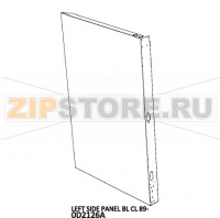 Left side panel BL CL 89 Unox XV 893