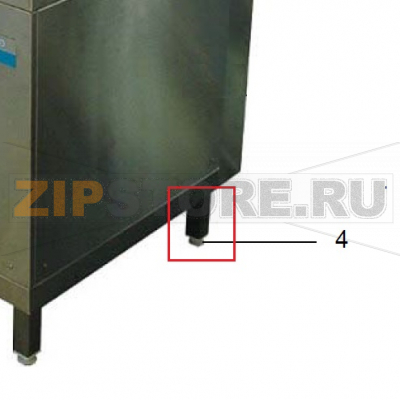 Table feet Meiko DV 80.2 Table feet Meiko DV 80.2Запчасть на деталировке под номером: 4Название запчасти Meiko на английском языке: Table feet Meiko DV 80.2