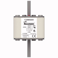 Предохранитель, 450 A, AC 690 В, 200 кА, 2, 61x61x108 мм, aR, DIN, IEC Eaton FUSE 450A 690V 2/8