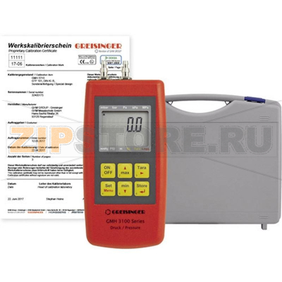 Манометр, от 0 до 1.3 бар Greisinger GMH 3161-12-WPD5 