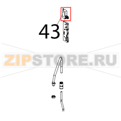 Microinterruttore porta MF09, 16 A Unox XF 188 Microinterruttore porta MF09, 16 A Unox XF 188Запчасть на деталировке под номером: 43