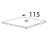 Staffa superiore porta lievitatore Unox XL 413