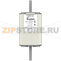 Предохранитель, 400 A, AC 1250 В, 100 кА, size 1, 53x66x138 мм, aR, DIN, IEC Eaton FUSE 400A 12