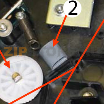 Plastic cable clip Zebra P310C Plastic cable clip Zebra P310CЗапчасть на деталировке под номером: 2