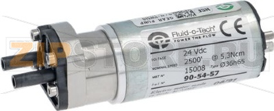 GEAR PUMP 24VDC 2500 RPM 