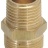 RACCORDO 1/2" x M24x1,5 - RACCORDO 1/2" x M24x1,5