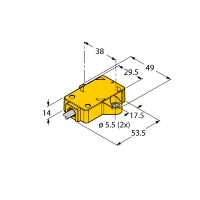 Энкодер миниатюрный Turck RI360P1-QR14-ELIU5X2