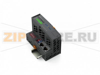 Каплер шины EtherNet/IP; 4-е поколение; Extreme; - Wago 750-363/040-000 The EtherNet/IPTM Fieldbus Coupler connects EtherNet/IPTM to the modular WAGO-I/O-SYSTEM.The fieldbus coupler detects all connected I/O modules and creates a local process image. Two ETHERNET interfaces and an integrated switch allow the fieldbus to be wired in a line topology. This eliminates additional network devices, such as switches or hubs.Both interfaces support autonegotiation and Auto-MDI(X).The rotary switch configures the last byte of the IP address and may be used for IP address assignment (DHCP, BootP).The coupler is designed for fieldbus communication in EtherNet/IPTM networks. It also supports a wide variety of standard ETHERNET protocols (HTTP(S), BootP, DHCP, DNS, SNMP, (S)FTP). An integrated Webserver provides user configuration options, while displaying coupler’s status information.The device is ideal for operation in harsh environments thanks to:Extended temperature rangeGreater immunity to impulse voltages and electromagnetic interferenceHigher vibration and shock resistance...