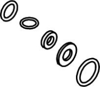 Gasket set for Pedal-control mixing
