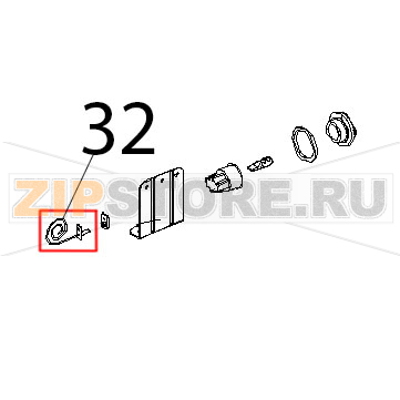 Sonda DI temp. NTC UL Unox XF 130 Sonda DI temp. NTC UL Unox XF 130Запчасть на деталировке под номером: 32