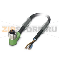 Кабель для датчика / исполнительного элемента Phoenix Contact SAC-4P- 6,0-186/M12FR